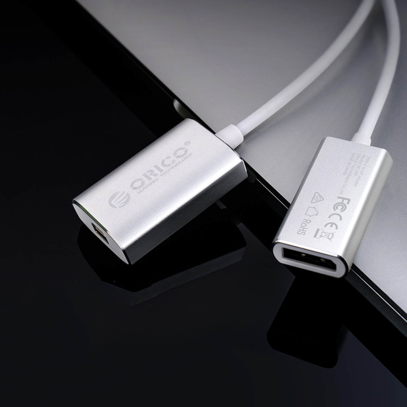Orico Adapter USB-C na DisplayPort 4K@60Hz - Akcesoria | PartsPC.pl