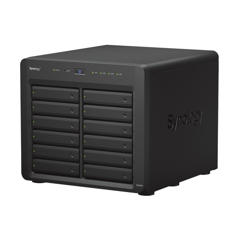 Synology DS2422+ | 12-zatokowy serwer NAS, AMD Ryzen... | PartsPC.pl
