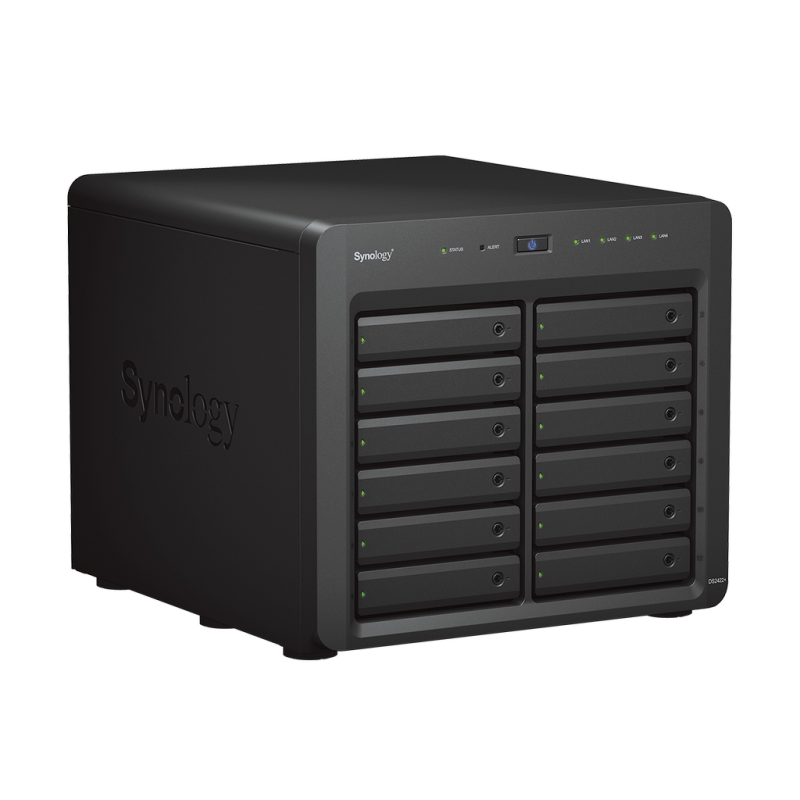Synology DS2422+ | 12-zatokowy serwer NAS, AMD Ryzen... | PartsPC.pl