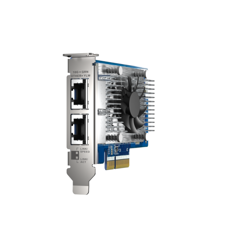 QNAP QXG-10G2T-X710 | 2-portowa karta rozszerzeń 10GbE... | PartsPC.pl