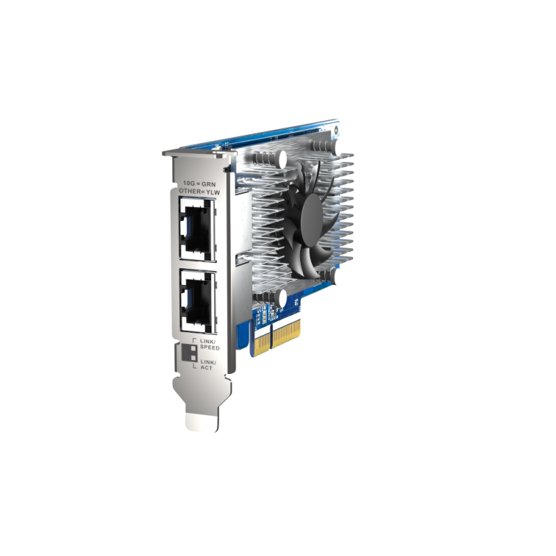 QNAP QXG-10G2T-X710 | 2-portowa karta rozszerzeń 10GbE... | PartsPC.pl