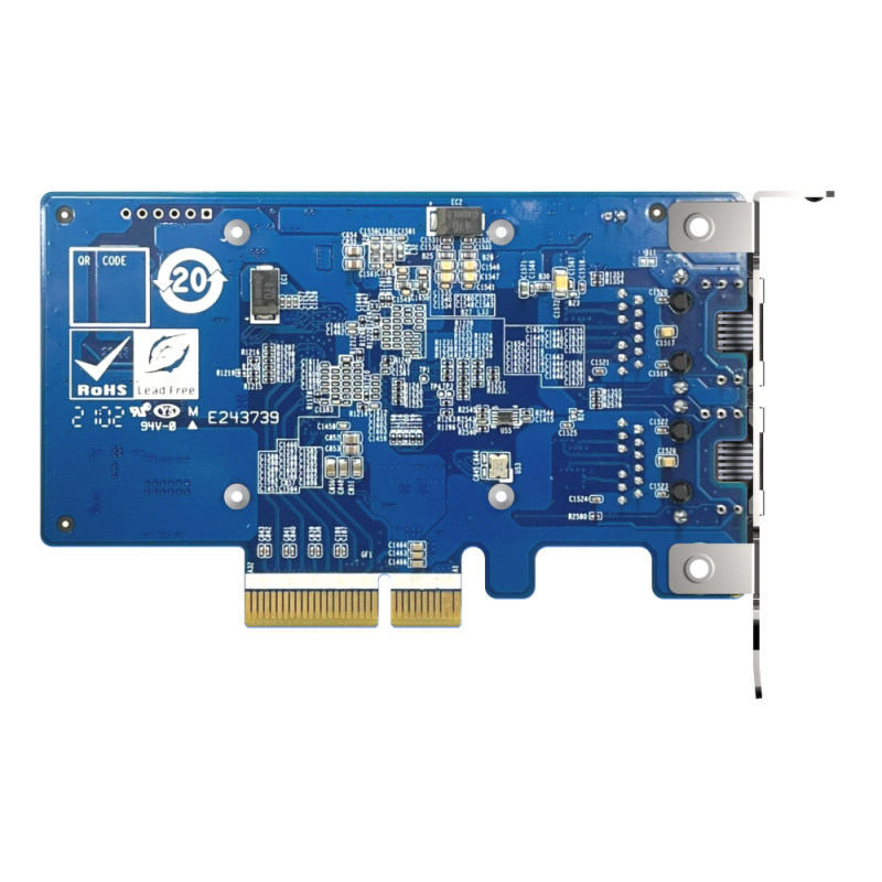 QNAP QXG-10G2T-X710 | 2-portowa karta rozszerzeń 10GbE... | PartsPC.pl