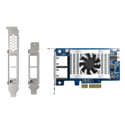 QNAP QXG-10G2T-X710 | 2-portowa karta rozszerzeń 10GbE... | PartsPC.pl