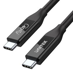 Unitek przewód USB-C 4.0 PD 100W 40 Gbps 8K 0,8 m | PartsPC.pl
