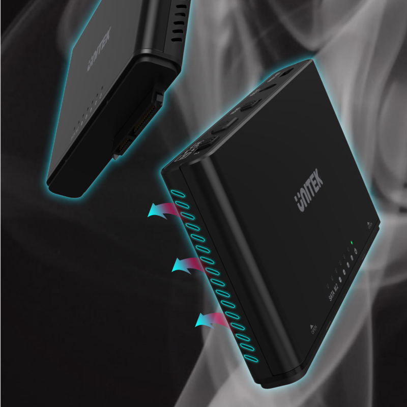 Unitek Mostek / stacja klonująca dyski SATA i M.2 | PartsPC.pl