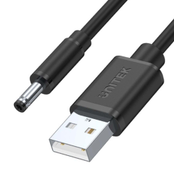 Unitek kabel zasilający USB - wtyk DC 3.5/1.35 mm | PartsPC.pl