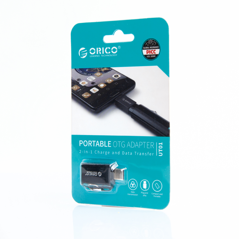 Orico Adapter USB-C na USB-A 3.1 alu zawieszka | PartsPC.pl