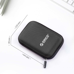 Orico Etui na dysk zewnętrzny, czerwone | PartsPC.pl