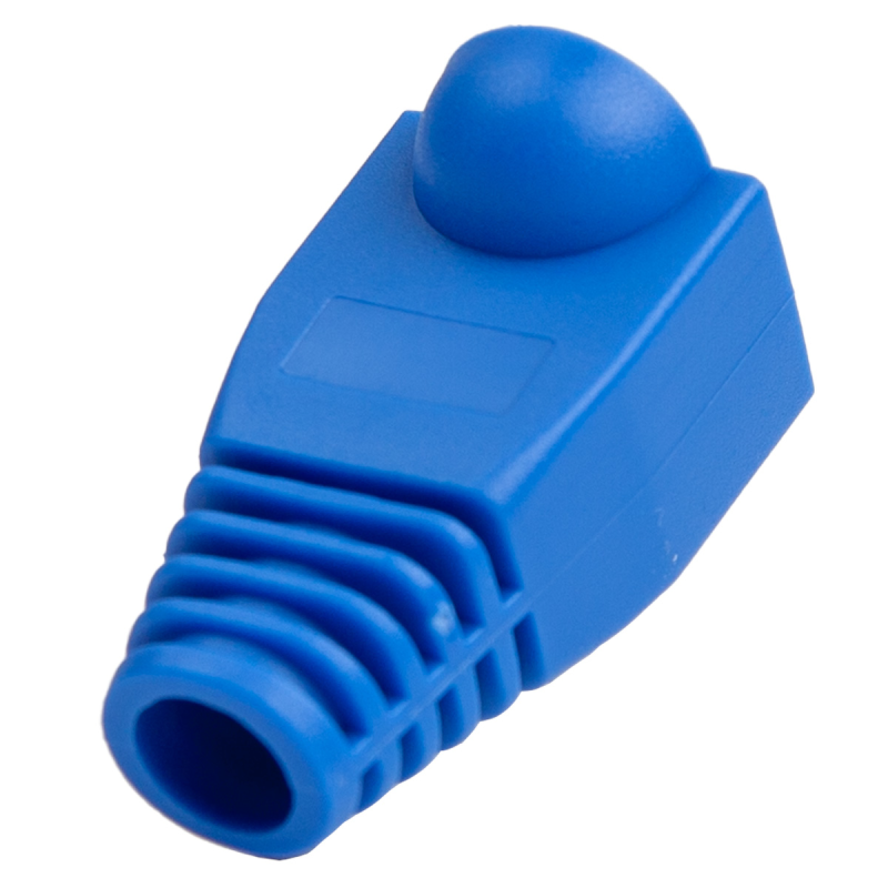 Unitek Osłona wtyku RJ45, 6 mm, 100 szt. niebieska | PartsPC.pl