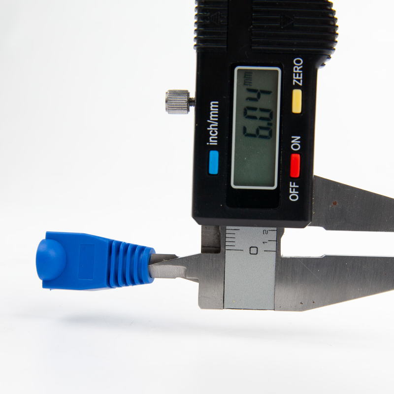 Unitek Osłona wtyku RJ45, 6 mm, 100 szt. biała | PartsPC.pl