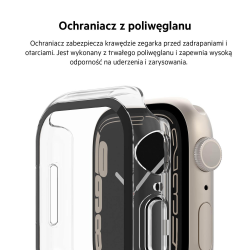Belkin Szkło ochronne + Etui Apple Watch 2w1, 40mm/41mm | PartsPC.pl