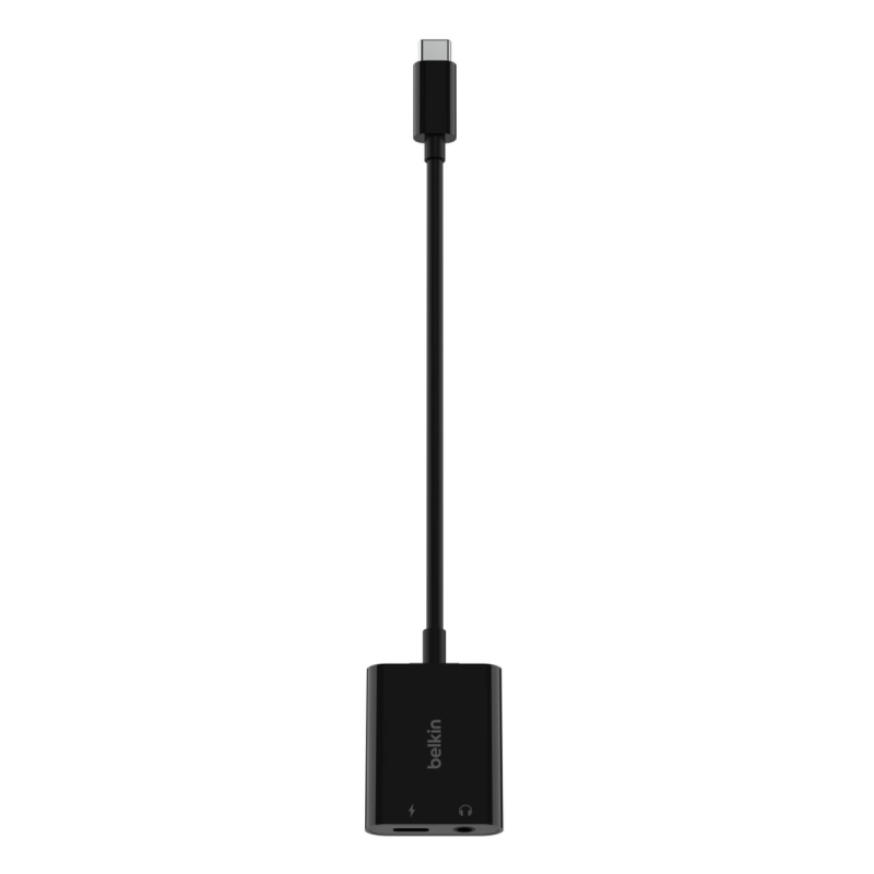Belkin RockStar Adapter USB-C na Jack 3.5 mm, USB-C 60W... | PartsPC.pl