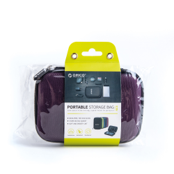 Orico Etui na dysk zewnętrzny, fioletowe | PartsPC.pl