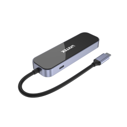 Unitek Hub USB-C 3.1 RJ-45 3xUSB-A HDMI 4K PD100W | PartsPC.pl