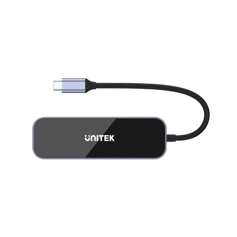 Unitek Hub USB-C 3.1 RJ-45 3xUSB-A HDMI 4K PD100W | PartsPC.pl