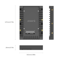 Orico Adapter SATA, uchwyt montażowy na dysk 2,5'' | PartsPC.pl