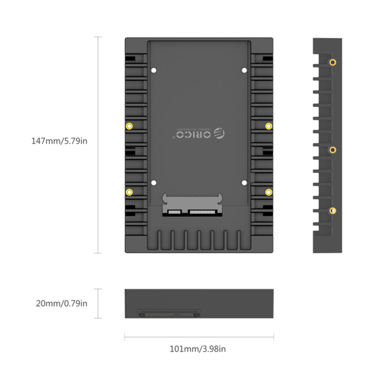 Orico Adapter SATA, uchwyt montażowy na dysk 2,5'' | PartsPC.pl