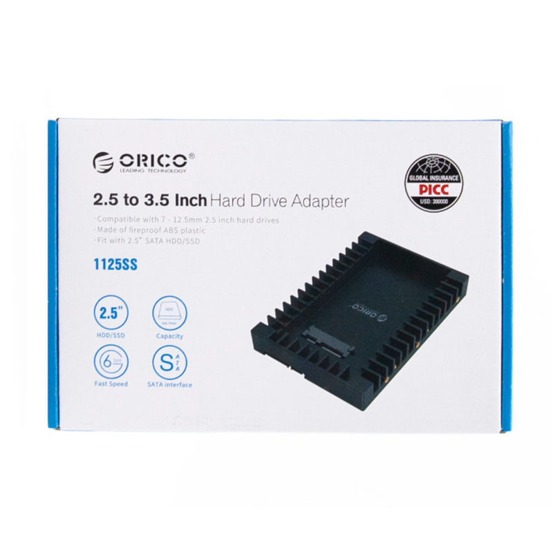 Orico Adapter SATA, uchwyt montażowy na dysk 2,5'' | PartsPC.pl