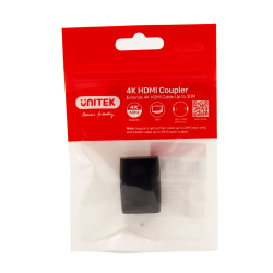 Unitek Łącznik HDMI (F) - HDMI (F) 4K@60Hz do 30 m | PartsPC.pl