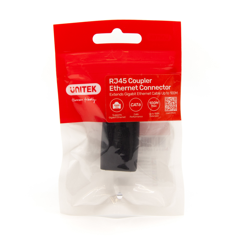 Unitek Łącznik RJ45 (F) - RJ45 (F) Cat.6 1 Gbps | PartsPC.pl