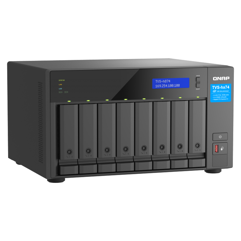 QNAP TVS-h874-i5-32G | 8-zatokowy serwer NAS, Intel... | PartsPC.pl