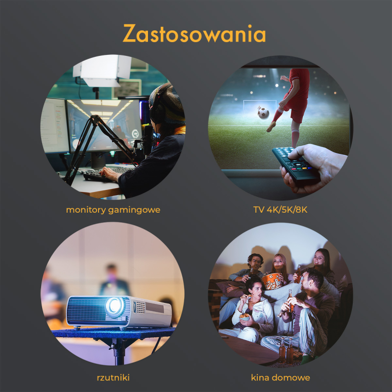 Claroc Kabel optyczny DisplayPort 1.4 AOC 8K 30 m | PartsPC.pl