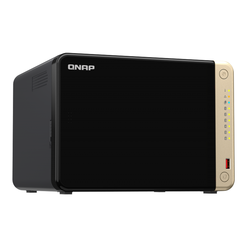QNAP TS-664-8G | 6-zatokowy serwer NAS, Intel Celeron... | PartsPC.pl