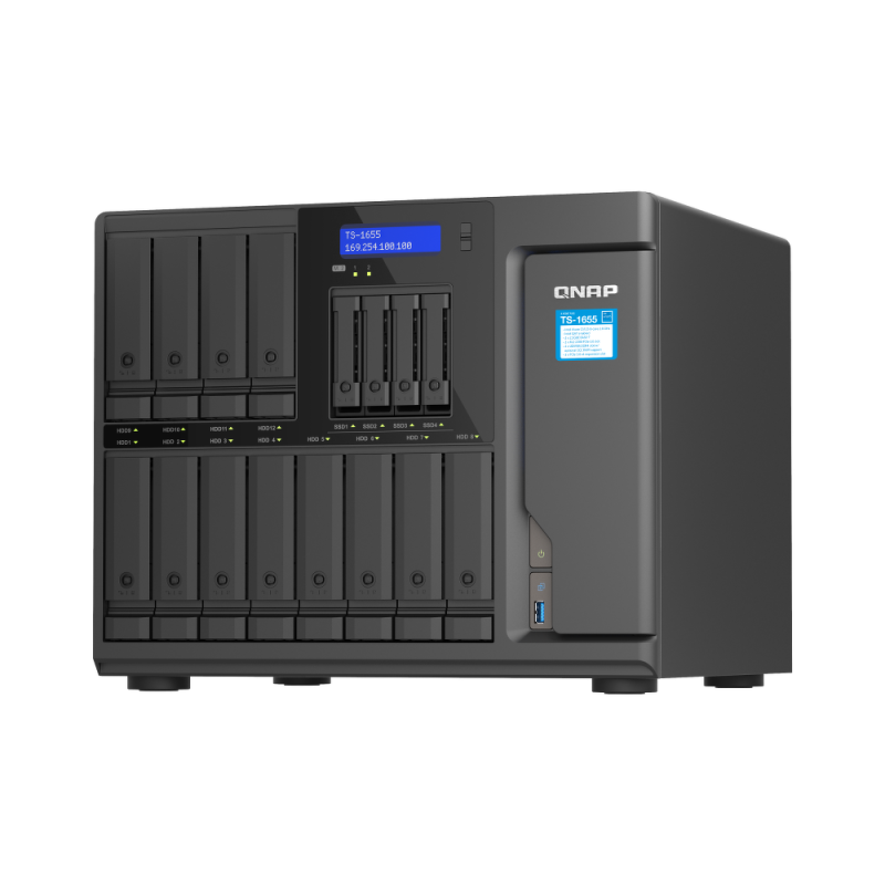 QNAP TS-1655-8G | 16-zatokowy (12x 3,5'', 6x 2,5'')... | PartsPC.pl