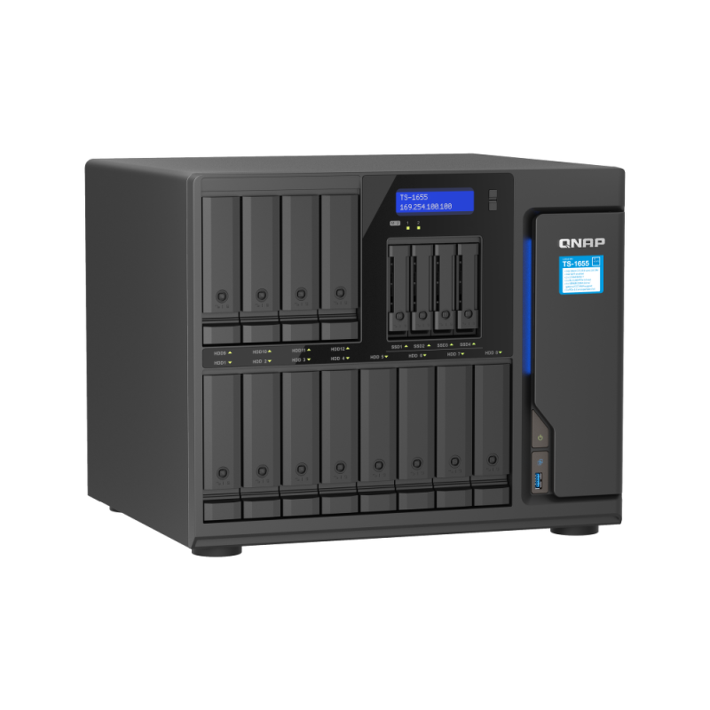 QNAP TS-1655-8G | 16-zatokowy (12x 3,5'', 6x 2,5'')... | PartsPC.pl