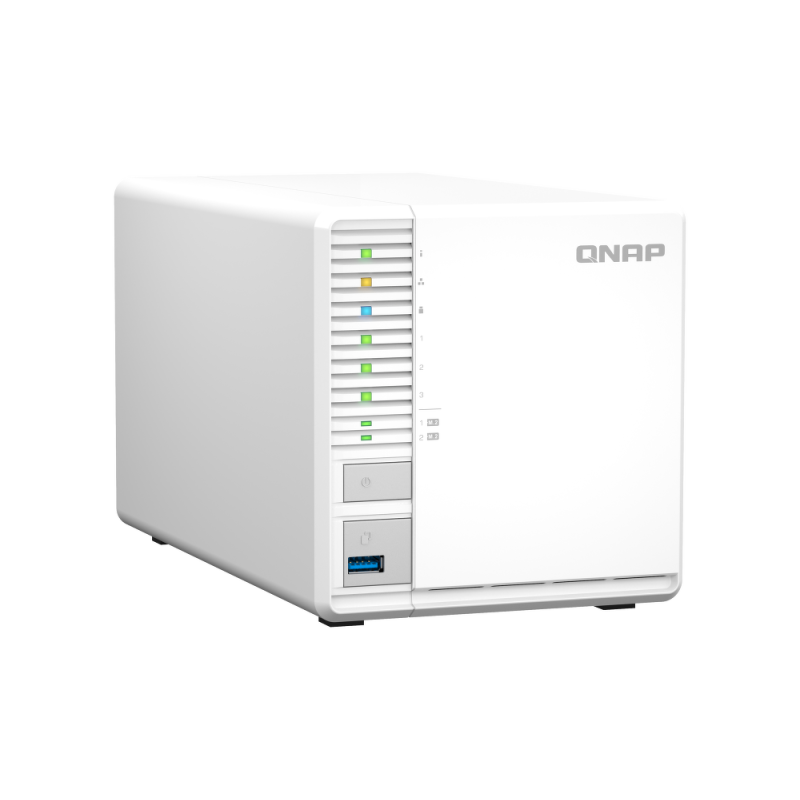 QNAP TS-364-8G | 3-zatokowy serwer NAS, Intel Celeron... | PartsPC.pl