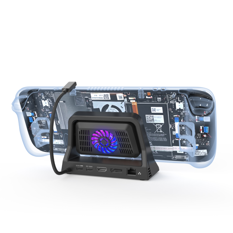 Unitek Stacja dokująca Pro do Steam Decka™ 100W 8K | PartsPC.pl