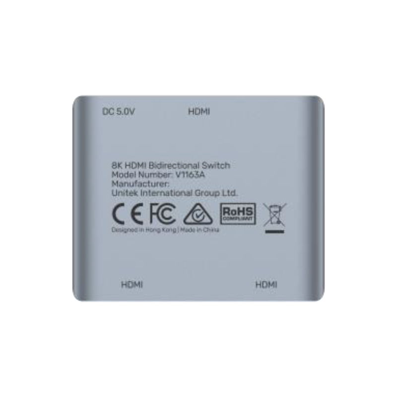 Unitek Dwukierunkowy przełącznik HDMI 2.1 8K 2na1 | PartsPC.pl