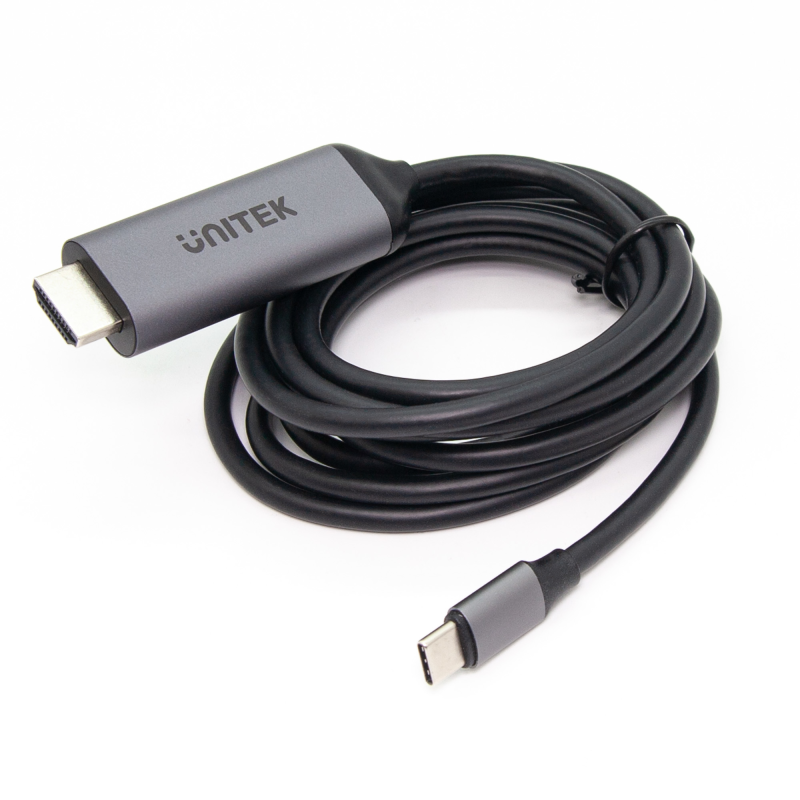 Unitek Kabel USB-C na HDMI 4K 60Hz, 1.8 m | PartsPC.pl