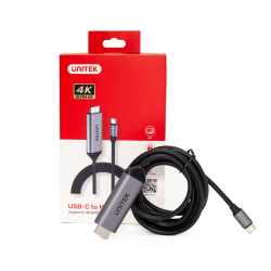 Unitek Kabel USB-C na HDMI 4K 60Hz, 1.8 m | PartsPC.pl