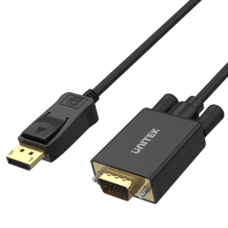Unitek Adapter DisplayPort na VGA, kabel 1,8m | PartsPC.pl