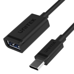 Unitek Adapter USB-C (M) do USB-A (F) 10Gbps 60 W | PartsPC.pl