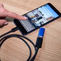 Unitek Adapter USB-C (M) do USB-A (F) 10Gbps 60 W | PartsPC.pl