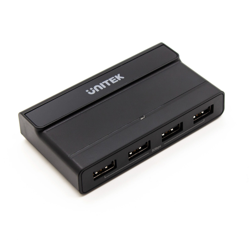Unitek Przełącznik KVM 4x USB-A 5Gbps aktywny | PartsPC.pl
