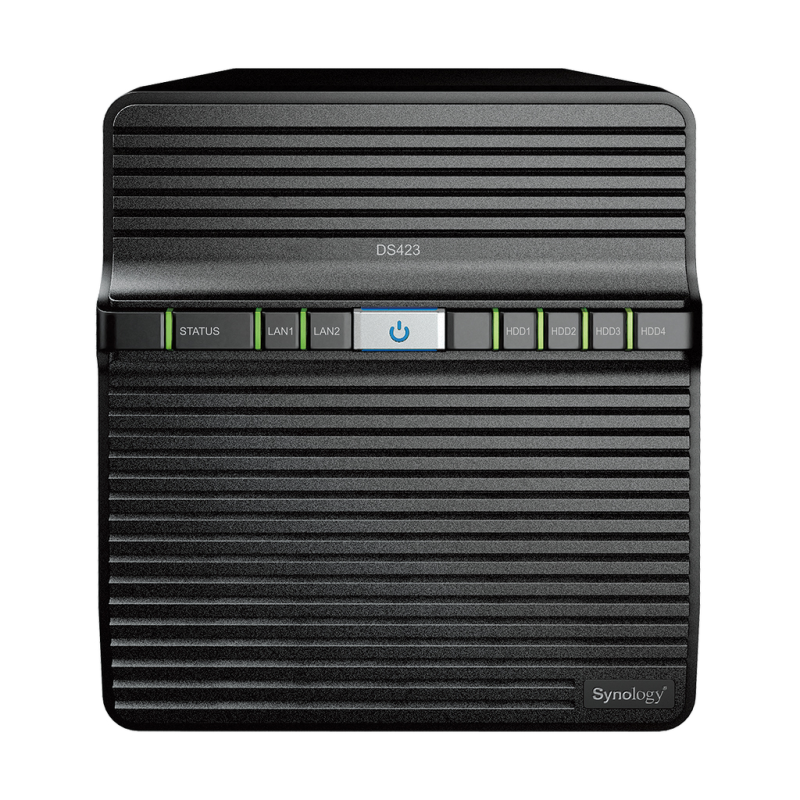 Synology DS423 | 4-zatokowy serwer NAS, ARM, 2GB RAM... | PartsPC.pl