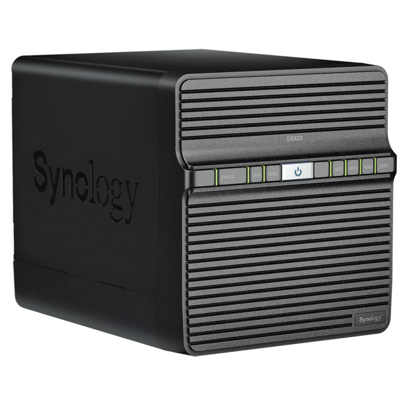 Synology DS423 | 4-zatokowy serwer NAS, ARM, 2GB RAM... | PartsPC.pl