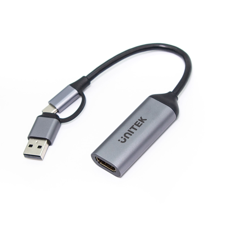 Unitek Grabber video USB-C/A, 4K HDMI 1.4b | PartsPC.pl