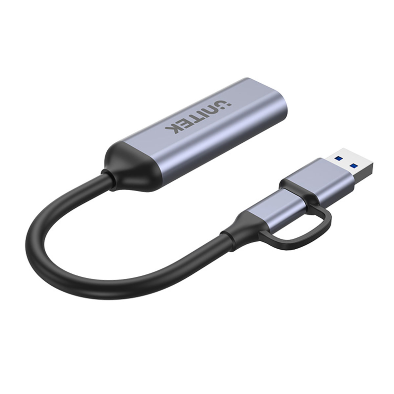Unitek Grabber video USB-C/A, 4K HDMI 1.4b | PartsPC.pl