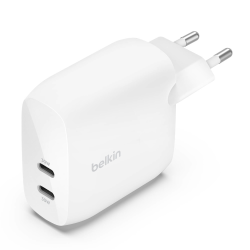 Belkin Ładowarka 60W, 2x USB-C PD PPS 30W, biała | PartsPC.pl