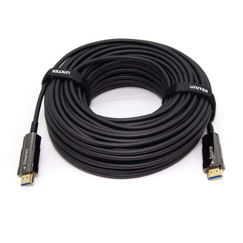 Unitek Kabel optyczny HDMI 2.0 AOC 4K 60Hz 30 m | PartsPC.pl