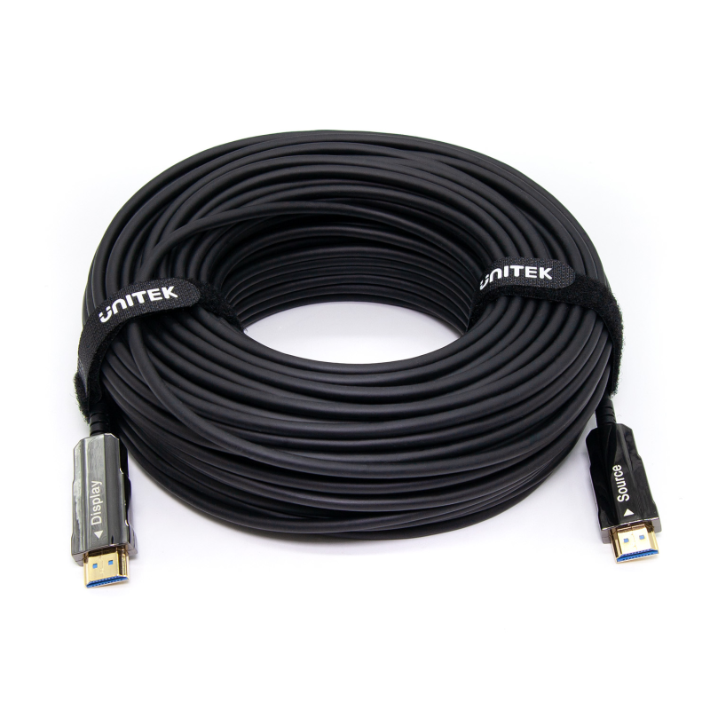 Unitek Kabel optyczny HDMI 2.0 AOC 4K 60Hz 40 m | PartsPC.pl
