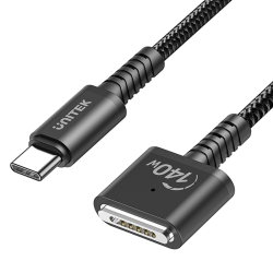 Unitek Kabel zasilający USB-C - MagSafe 3 140W 1 m | PartsPC.pl