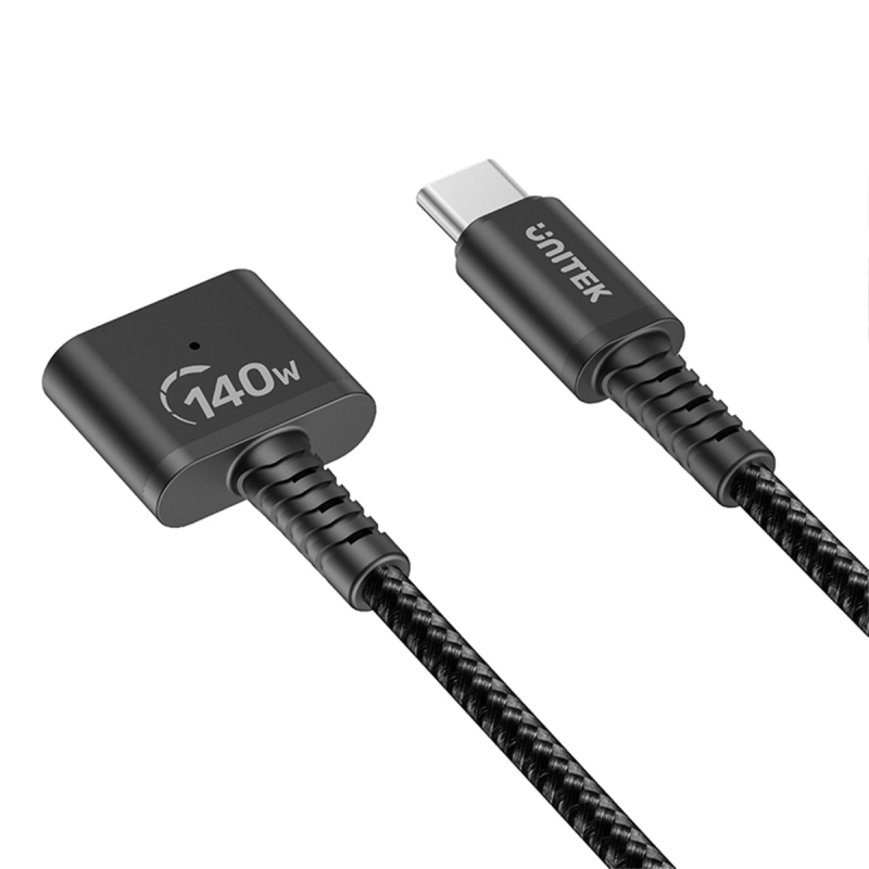 Unitek Kabel zasilający USB-C - MagSafe 3 140W 1 m | PartsPC.pl