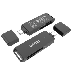 Unitek Czytnik kart SD i microSD USB-C - Akcesoria | PartsPC.pl