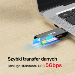 Unitek Czytnik kart SD i microSD USB-C - Akcesoria | PartsPC.pl