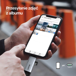 Unitek Czytnik kart SD/microSD USB-A 5Gbps/USB-C | PartsPC.pl